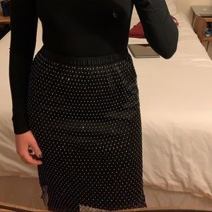 Opening Ceremony Rhinestone skirt